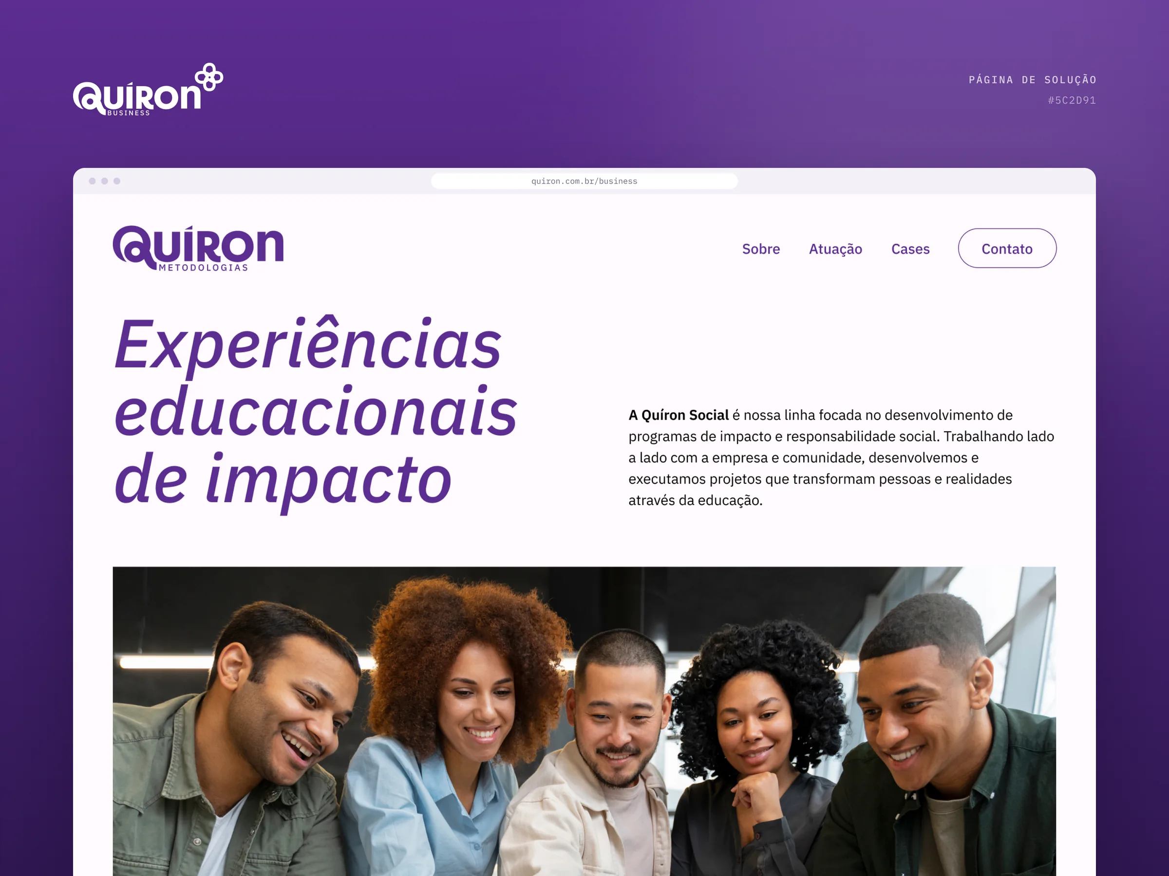 Five education fronts, one page system that can keep growing.