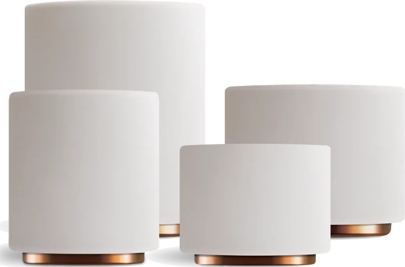 Fellow Monty Milk Art Cups — Matte White